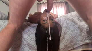 Desi butain wyneb i waered facefuck