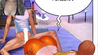 נאַרראַטינג און cachondeandome מיט אַ אַנימע מי טיאַ קאַפּיטל 8