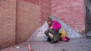 Nina ទទួលបានឌ្រីក្តៅរបស់នាងជាមួយនឹងទូរស័ព្ទ bustings!